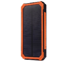 Power Bank аккумуляторы - Аккумулятор на солнечных батареях Solar 30000 mAh red
