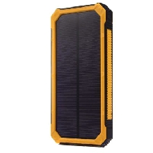 Power Bank аккумуляторы - Аккумулятор на солнечных батареях Solar 30000 mAh orange