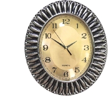 Настенные часы - Настенные часы KR01127 Серебристые